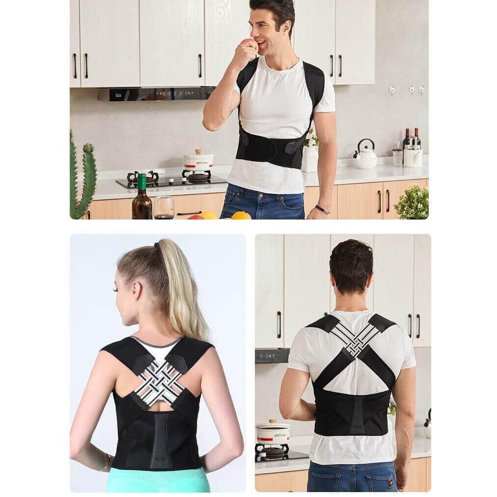 Adjustable Back Posture Corrector Relieve Pain For Women Men