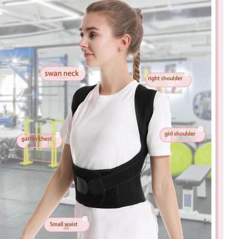 Adjustable Back Posture Corrector Relieve Pain For Women Men