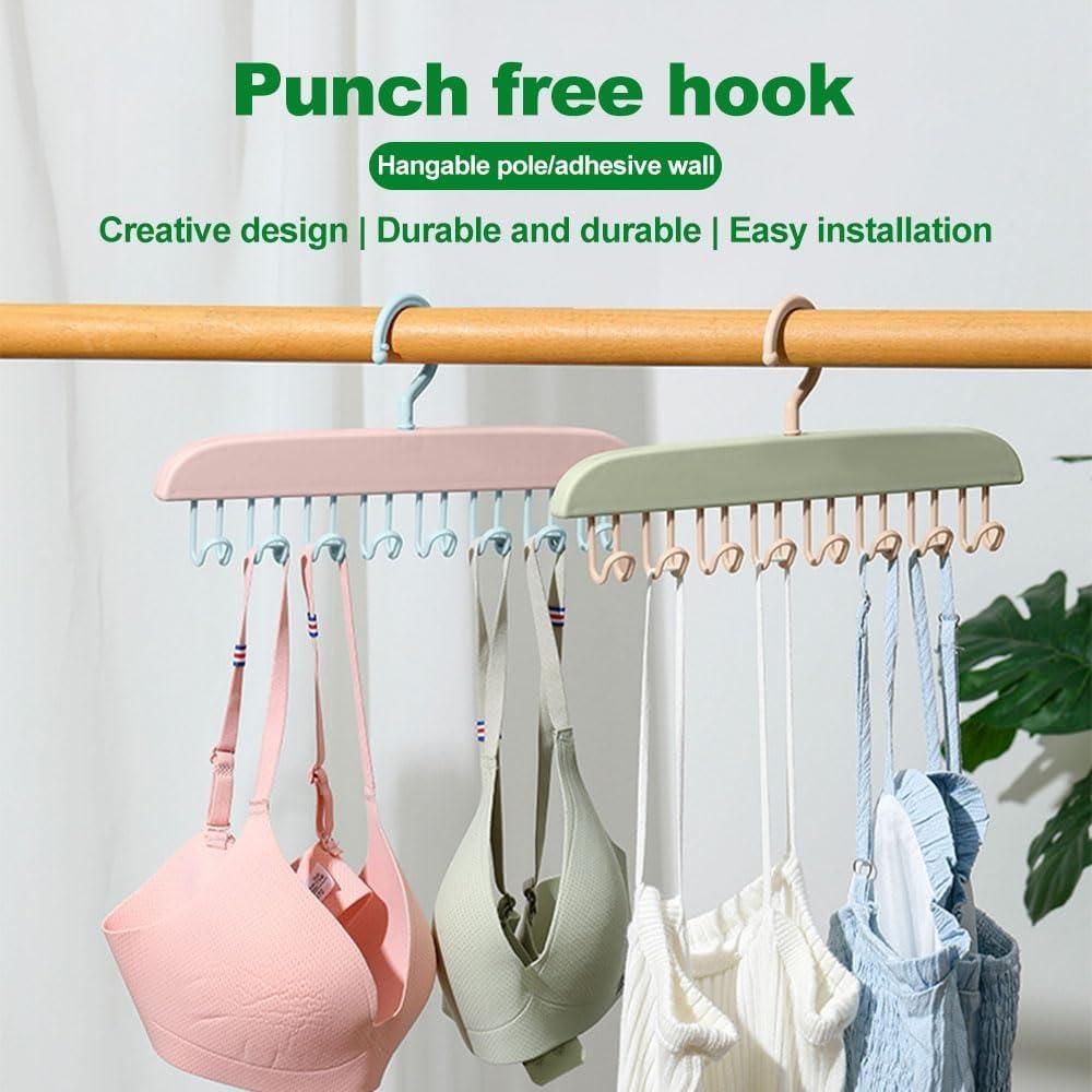 Hanger for Closet, Plastic Suspender Hanger, Multifunctional Clothes Hanger