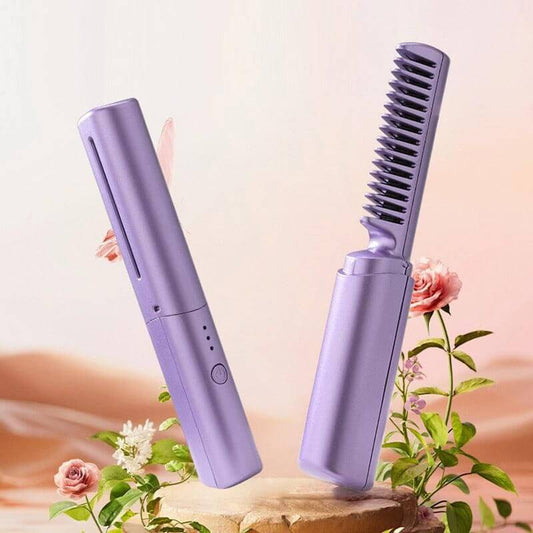 Meneflix Portable Hair Straightener Cordless Rechargeable