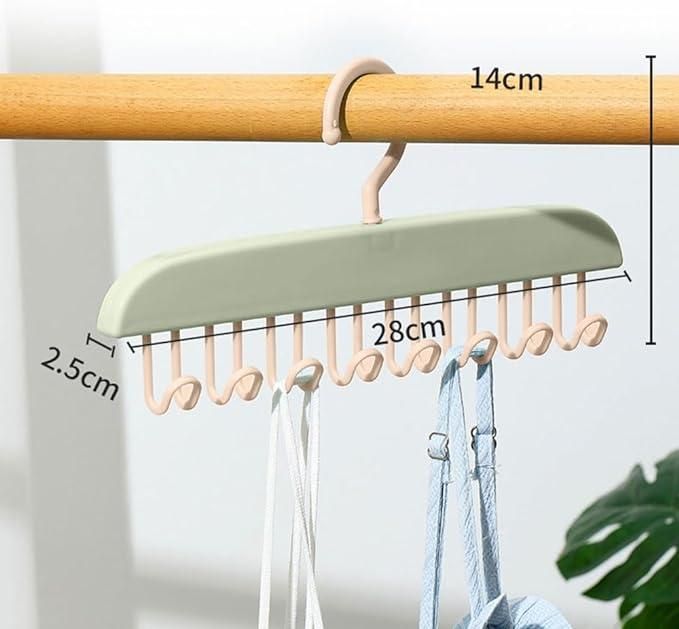 Hanger for Closet, Plastic Suspender Hanger, Multifunctional Clothes Hanger